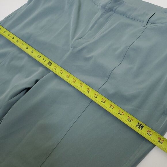 NEW 18 ZIP POCKETS SAGE GREEN LIGHTWEIGHT 32 COOL DRESS CASUAL PANTS 1X 2X NWT - Picture 12 of 14